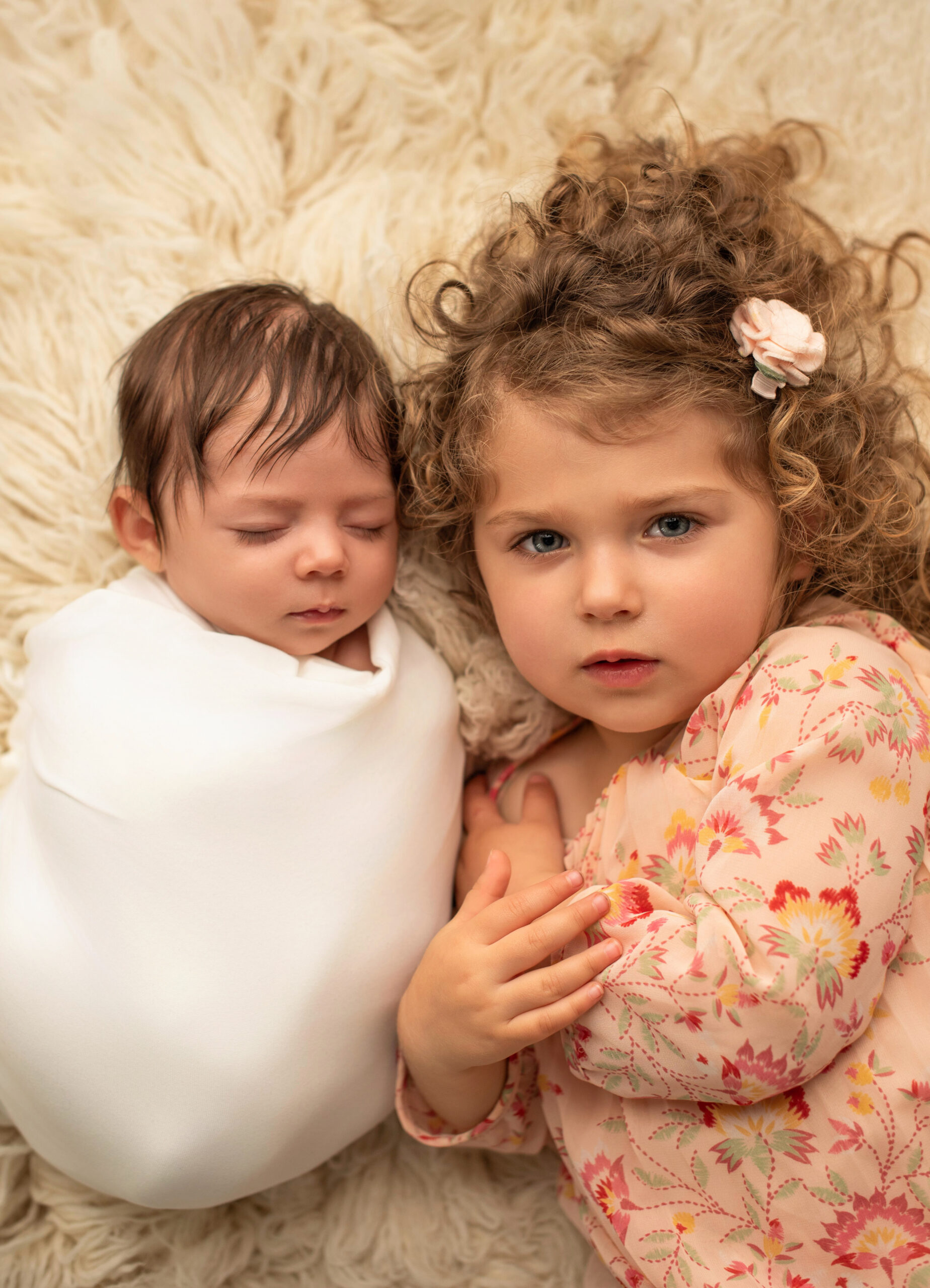 Sibling Newborn Session in Los Angeles